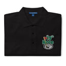 The 19th Hole Men's Embroidered Golf Polo Shirt by ReadyGOLF