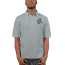 The 19th Hole Men's Embroidered Golf Polo Shirt by ReadyGOLF