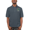 The 19th Hole Men's Embroidered Golf Polo Shirt by ReadyGOLF