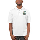 The 19th Hole Men's Embroidered Golf Polo Shirt by ReadyGOLF