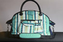 Sassy Caddy: Weekender & Fitness Bag - Preppy
