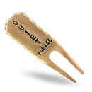 Sunfish: Hand Stamped Copper Divot Tool - Quiet Please