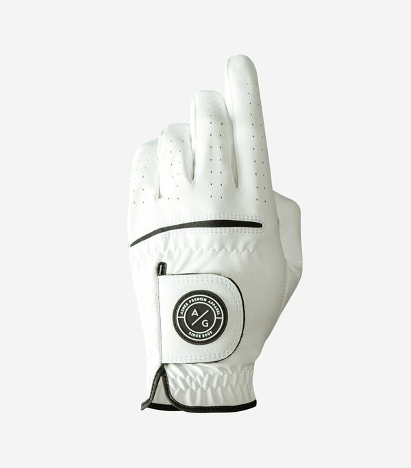 Asher Golf: Mens Chuck 2.0 Golf Glove - Ghost (Size: Small) SALE