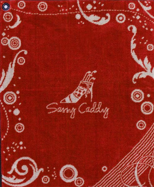 Sassy Caddy: Golf Towel - Red