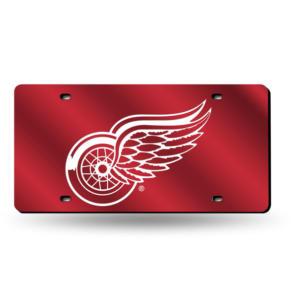 NHL Detroit Red Wings Plastic License Plate - SALE