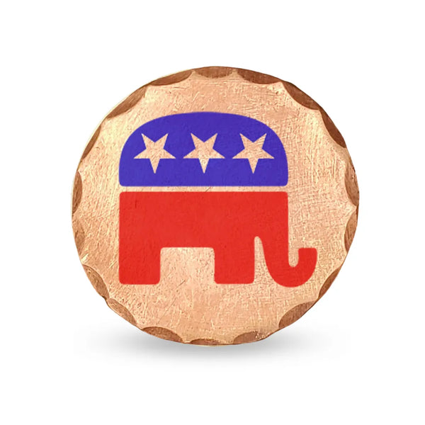 Sunfish: Copper Ball Marker - Republican