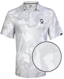 Tattoo Golf: Rogue Cool-Stretch Golf Shirt - White Clothing