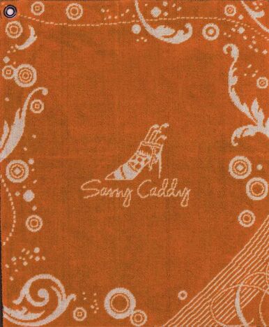 Sassy Caddy: Golf Towel - Orange
