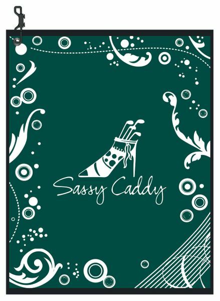 Sassy Caddy: Golf Towel - Green