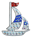 Navika: Ball Marker & Hat Clip - Sailboat