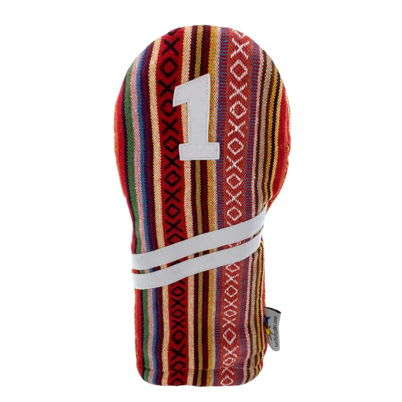 Sunfish: Woven Ace Style Headcovers (Driver, Fairway, Hybrid or Set) - Salsa