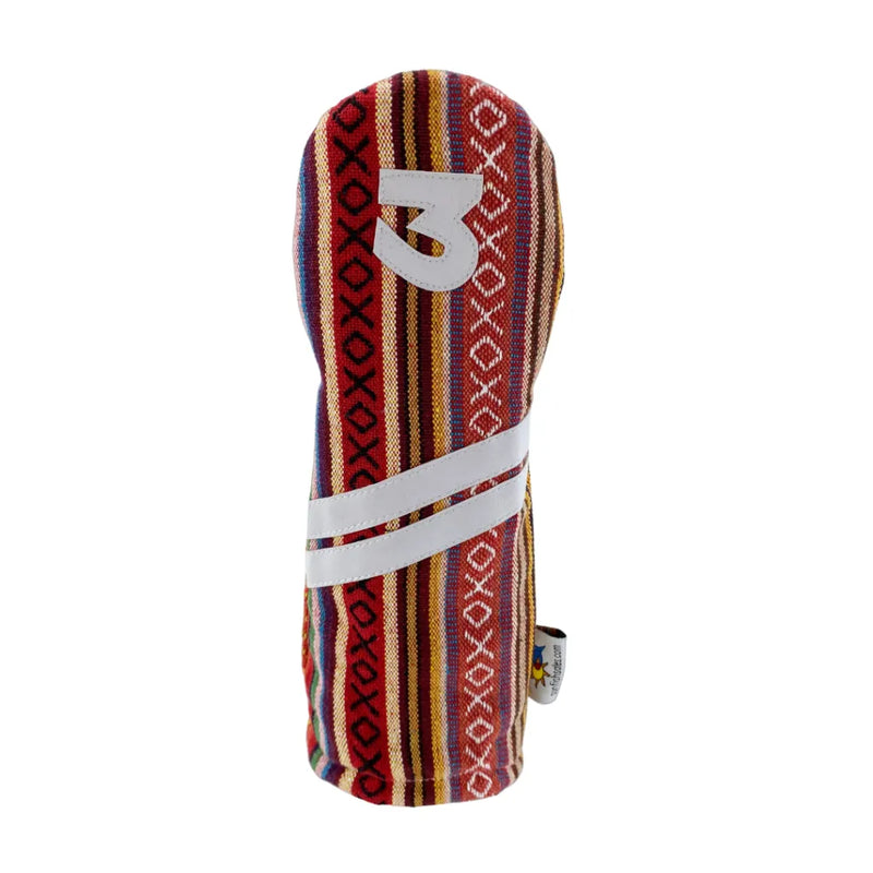 Sunfish: Woven Ace Style Headcovers (Driver, Fairway, Hybrid or Set) - Salsa