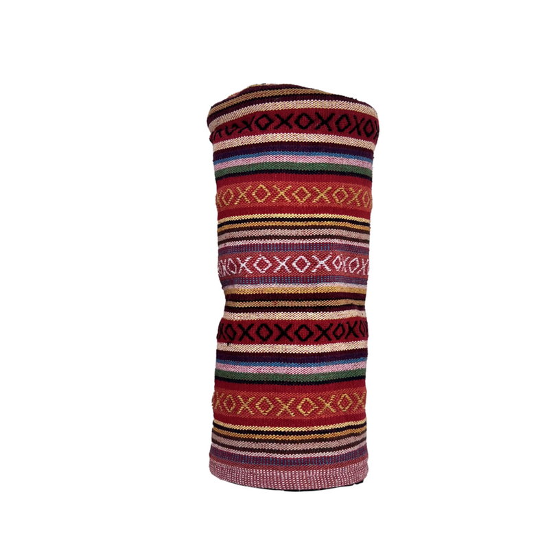 Sunfish: Hand-Woven Barrel Headcovers Set - Salsa