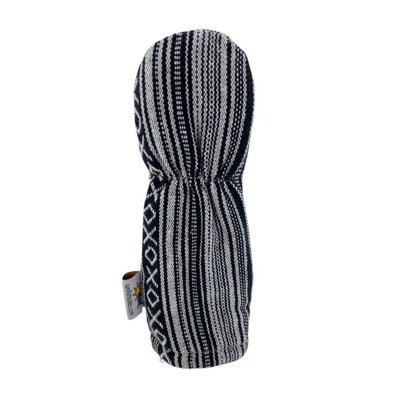 Sunfish: Woven Ace Style Headcovers (Driver, Fairway, Hybrid or Set) - Salt and Pepper