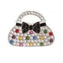 Bonjoc: Ball Marker & Hat Clip - Seema Sparkle Line - Confetti Clutch