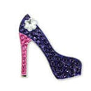 Bonjoc: Ball Marker & Hat Clip - Seema Sparkle Line - Royal Stiletto