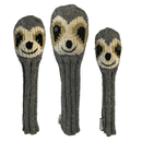 Sunfish: Hand-Knit Wool Animal Headcover Set (Driver, Fairway, & Hybrid) Golf Club Headcovers