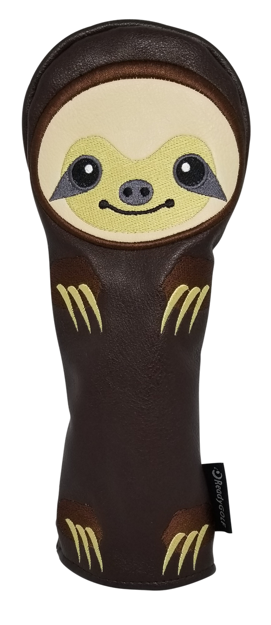ReadyGolf: Embroidered Animal Hybrid Headcover - Sloth