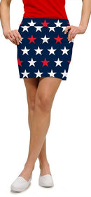 Loudmouth Golf: Women's StretchTech Skort - Superstar Navy