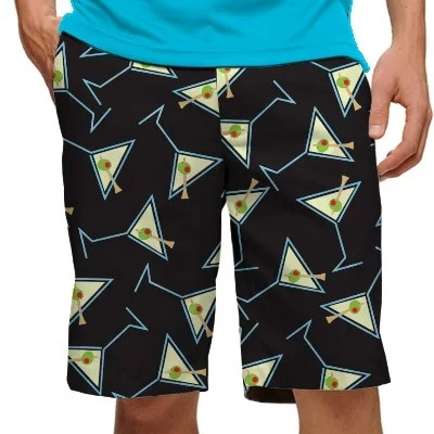 Loudmouth Golf: Men's StretchTech Shorts - Tee Many Martoonies