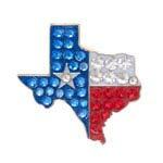 Bonjoc: Flag Ball Marker & Hat Clip - Texas