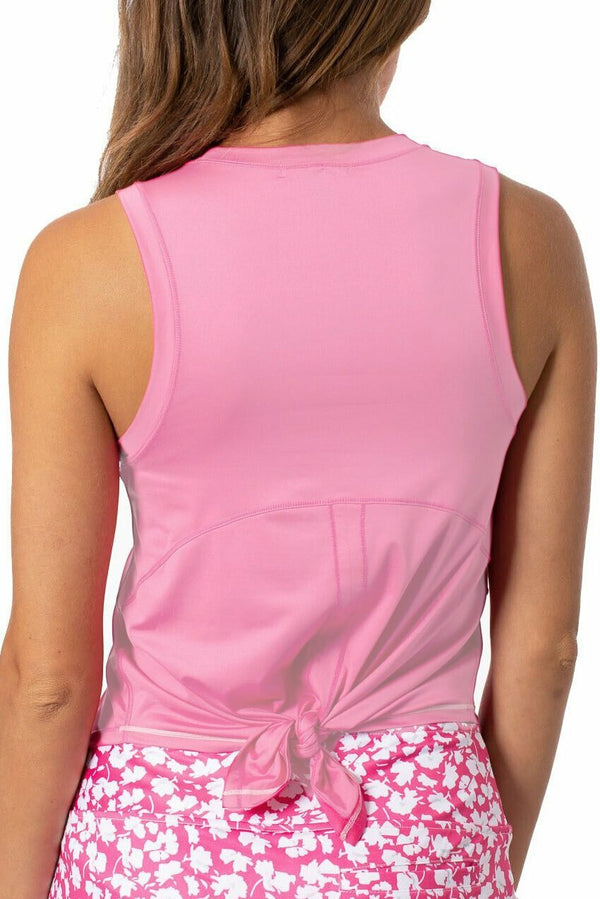 Golftini: Women's Sport Tech Tie Top - Light Pink