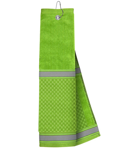 Just 4 Golf: Lime Towel with Ribbon