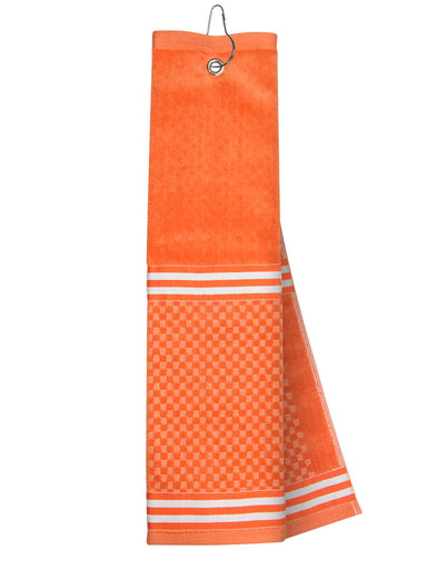 Just 4 Golf: Orange Towel with Ribbon
