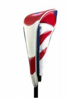 USA Flag Hybrid Headcover with Magnetic Enclosure by Golf Gifts & Galleries