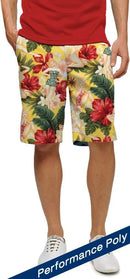 Loudmouth Golf: Men's StretchTech Shorts - Waikiki