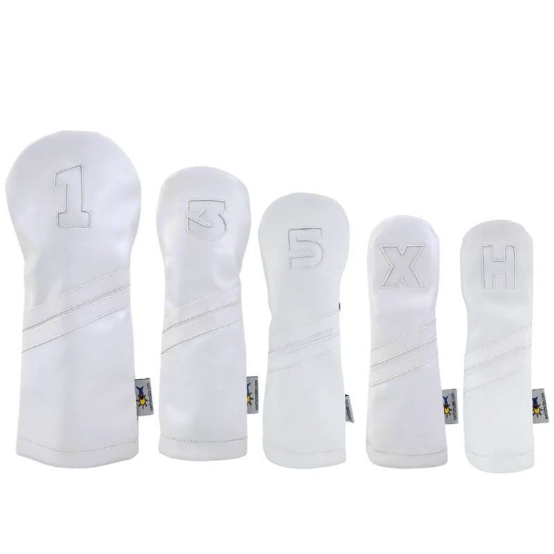 Sunfish: DuraLeather Headcovers - White Out