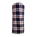 Sunfish: Tartan Headcover - White + Navy + Red