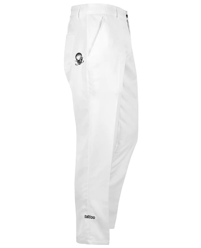Tattoo Golf: Men's OB Performance Golf Pants - White