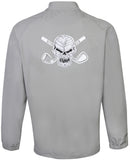 Tattoo Golf: Men's Windbreaker Quarter Zip Pull Over - Grey Clothing