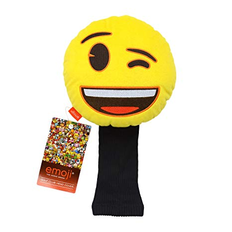 Emoji Golf Headcover - Wink