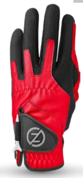 Zero Friction Men's Performance Golf Glove GL00005 - Red